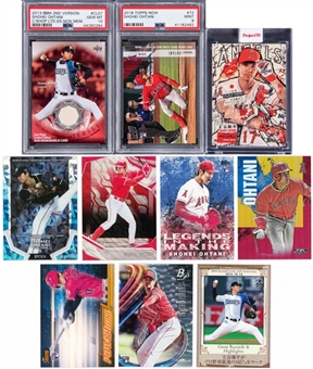 2013-21 Assorted Brands Shohei Ohtani Card Collection (26)